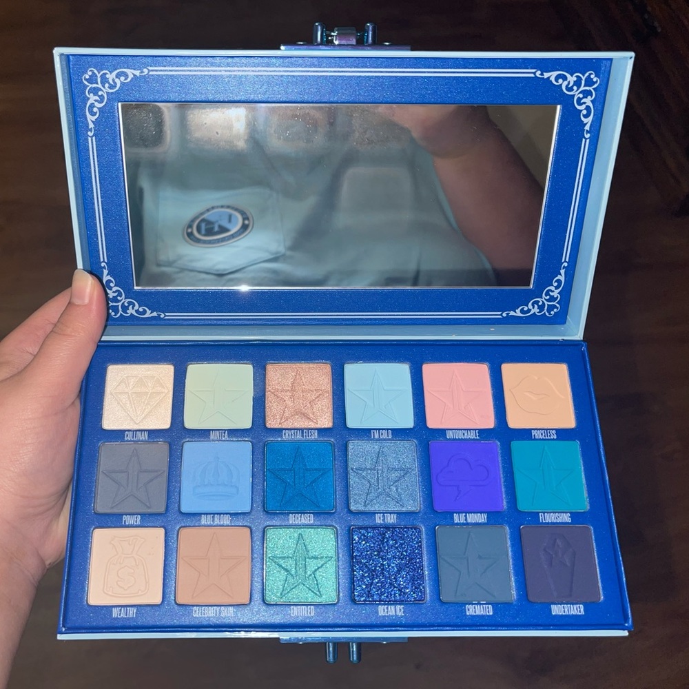 Blue blood Jeffree star pallet never used